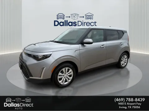 Gray 2023 Kia Soul LX for sale in Irving, TX