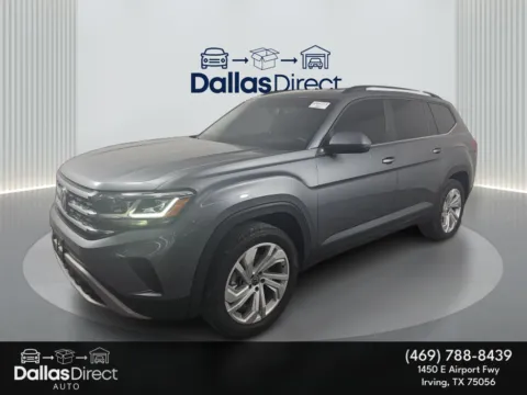 Gray 2023 Volkswagen Atlas 3.6L V6 SE w/Technology for sale in Irving, TX