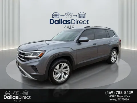 Gray 2023 Volkswagen Atlas 3.6L V6 SE w/Technology for sale in Irving, TX