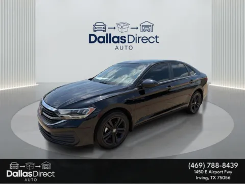 Black 2024 Volkswagen Jetta SE for sale in Irving, TX