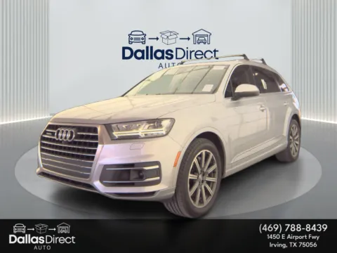 Silver 2017 Audi Q7 Premium Plus for sale in Irving, TX