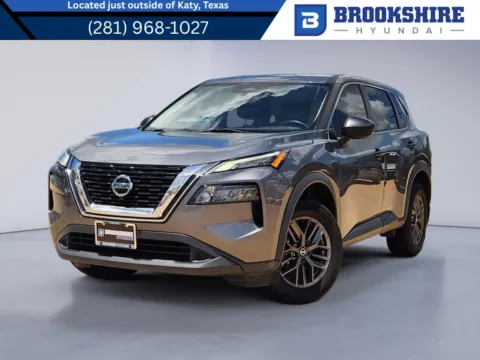 Gray 2021 Nissan Rogue S for sale in Irving, TX