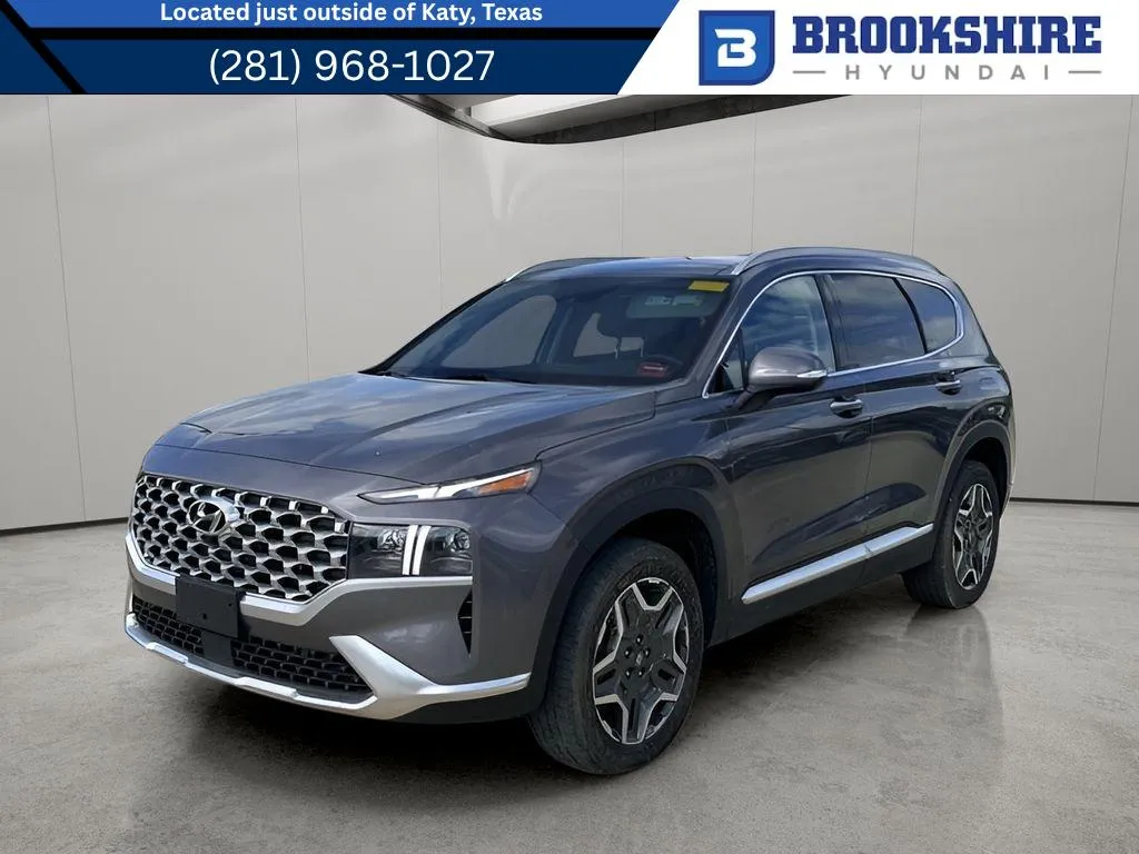 Gray 2023 Hyundai Santa Fe Plug-In Hybrid Limited for sale in Irving, TX