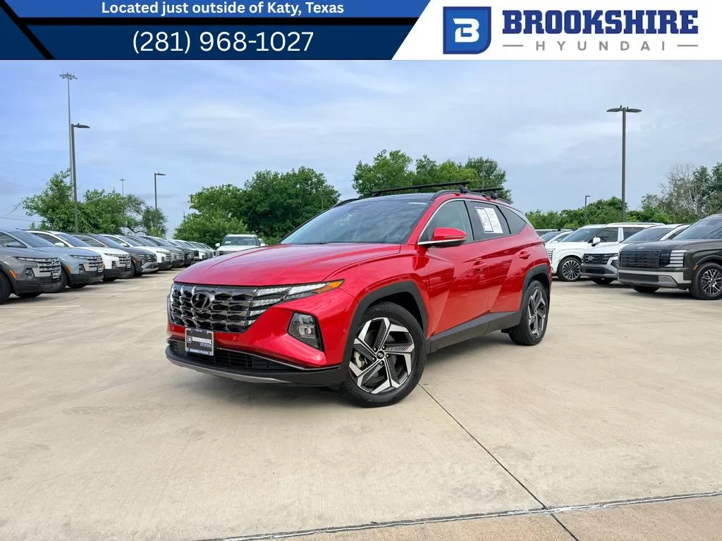 Red 2023 Hyundai Tucson Limited for sale in Irving, TX