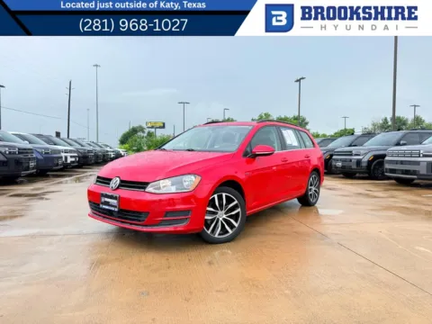 Red 2016 Volkswagen Golf SportWagen TSI Limited Edition for sale in Irving, TX