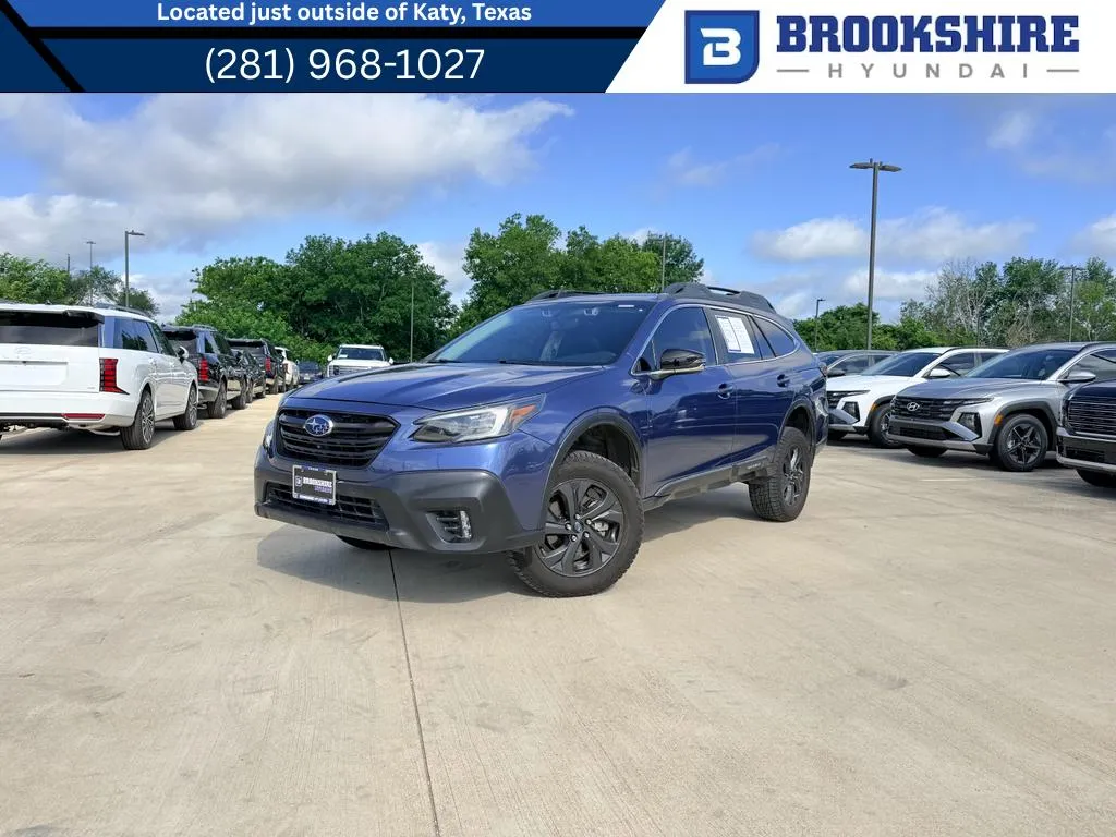 Blue 2020 Subaru Outback Onyx Edition XT for sale in Irving, TX