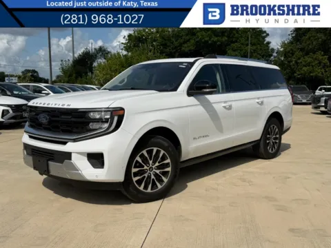 White 2025 Ford Expedition MAX Platinum for sale in Irving, TX