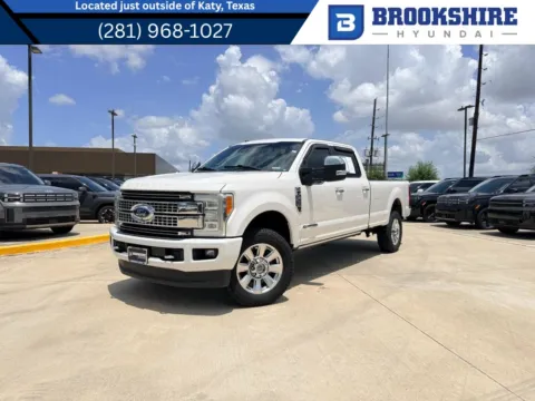 White 2018 Ford F-350 Platinum for sale in Irving, TX