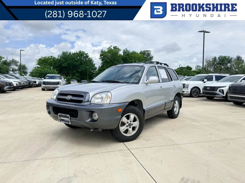 Gray 2005 Hyundai Santa Fe GLS for sale in Irving, TX