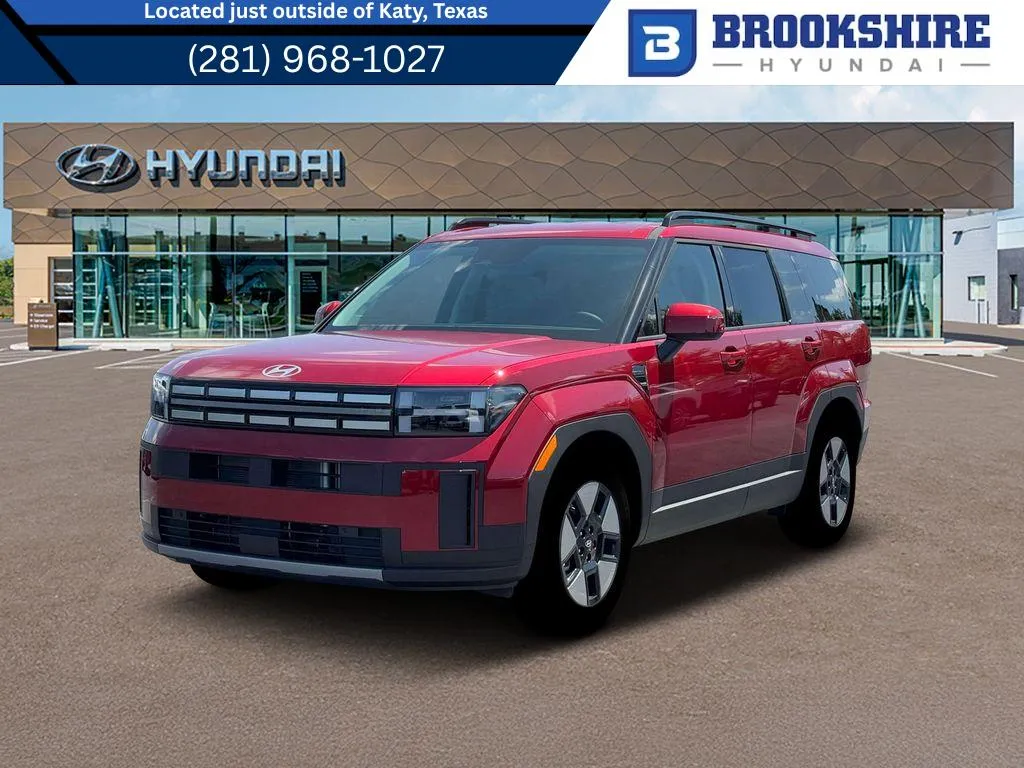 Red 2026 Hyundai Santa Fe Hybrid SEL for sale in Irving, TX
