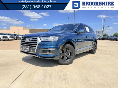 Blue 2018 Audi Q7 Premium Plus for sale in Irving, TX