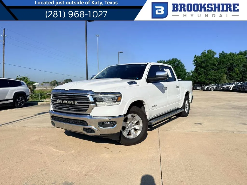 White 2022 Ram 1500 Laramie for sale in Irving, TX