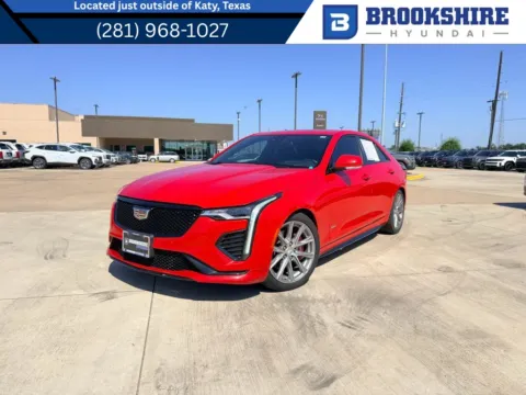 Red 2021 Cadillac CT4 V-Series for sale in Irving, TX