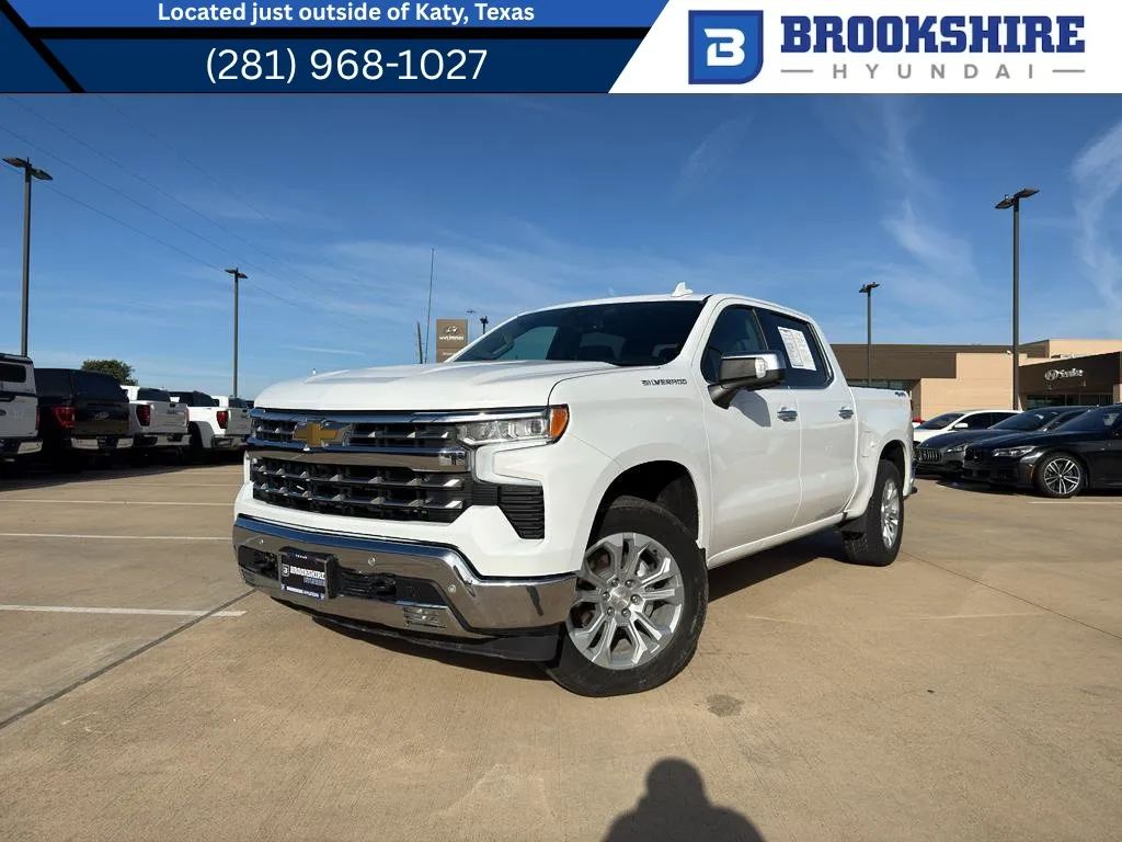 White 2025 Chevrolet Silverado LTZ for sale in Irving, TX