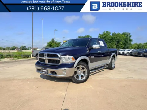 Blue 2015 Ram 1500 Laramie for sale in Irving, TX