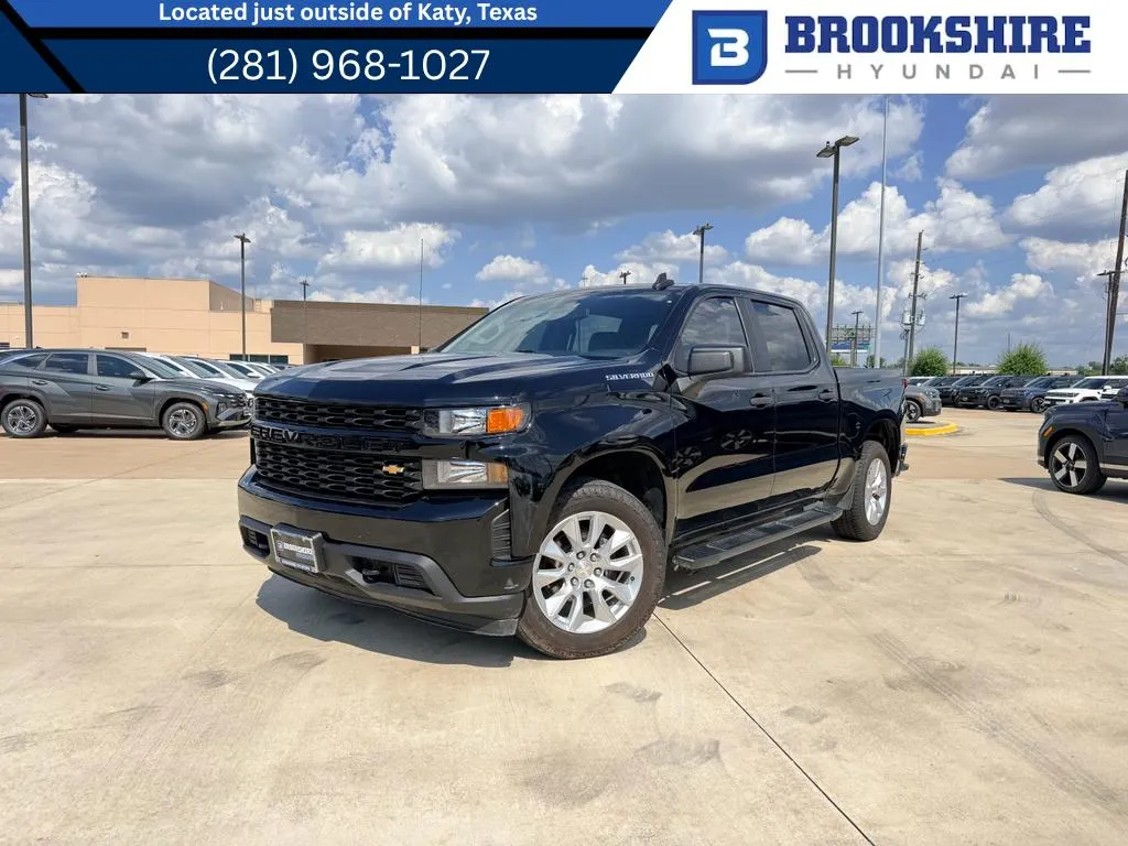 Black 2022 Chevrolet Silverado Custom for sale in Irving, TX