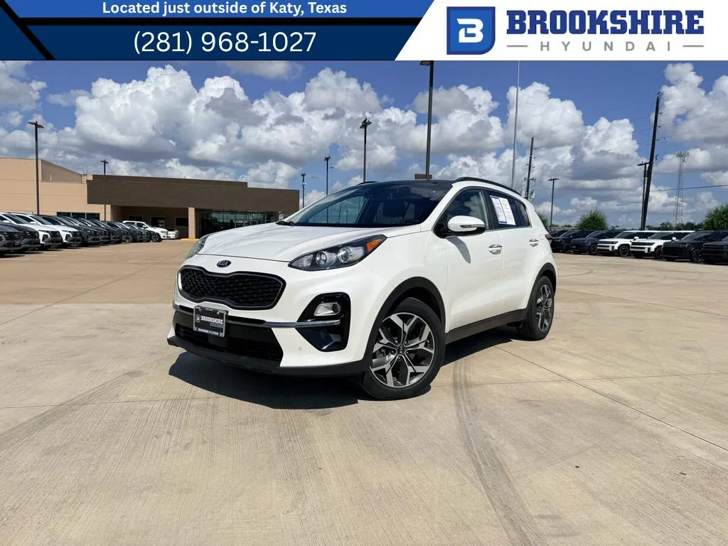 White 2020 Kia Sportage EX for sale in Irving, TX