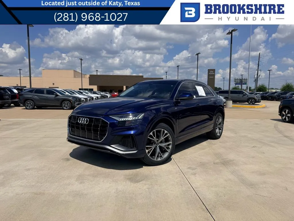 Blue 2021 Audi Q8 Premium Plus for sale in Irving, TX