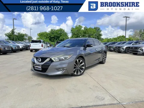 Gray 2016 Nissan Maxima 3.5 SR for sale in Irving, TX