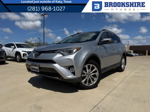 Silver 2018 Toyota RAV4 Limited for sale in Irving, TX