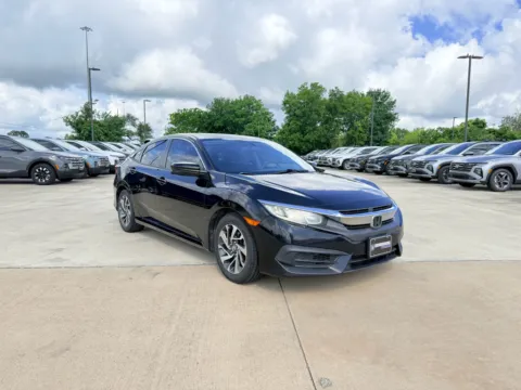 Another view of 2016 Honda Civic EX for sale in Irving, TX at Dallas Direct Auto