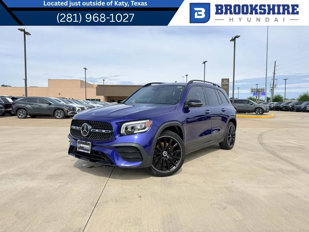 Blue 2021 Mercedes-Benz GLB 250 for sale in Irving, TX