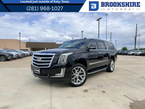 Black 2019 Cadillac Escalade ESV Luxury for sale in Irving, TX