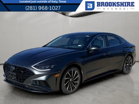 Gray 2022 Hyundai Sonata Limited for sale in Irving, TX