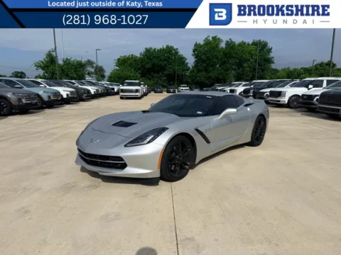 Silver 2016 Chevrolet Corvette Z51 1LT for sale in Irving, TX