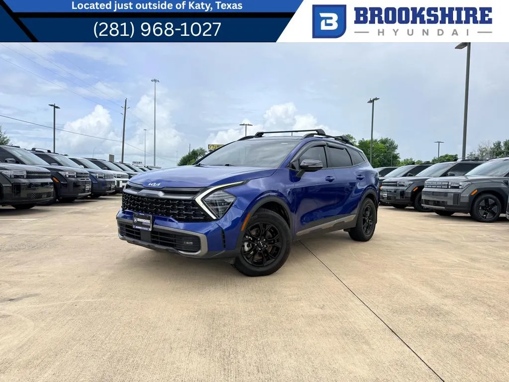 Blue 2023 Kia Sportage X-Pro Prestige for sale in Irving, TX