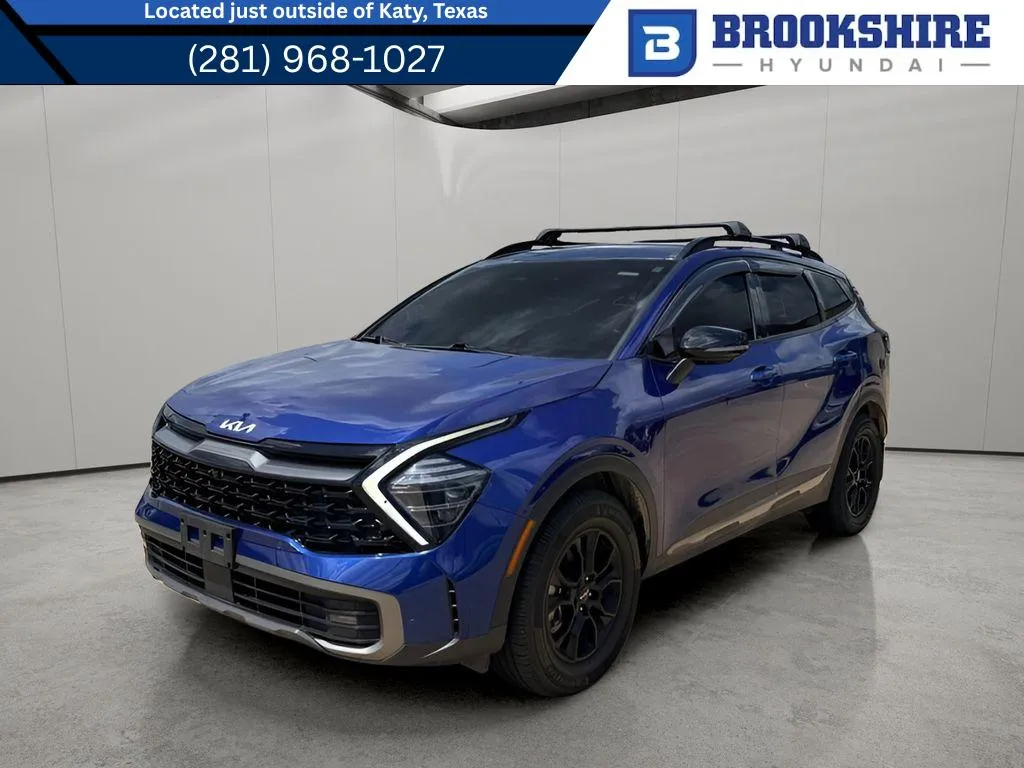 Blue 2023 Kia Sportage X-Pro Prestige for sale in Irving, TX