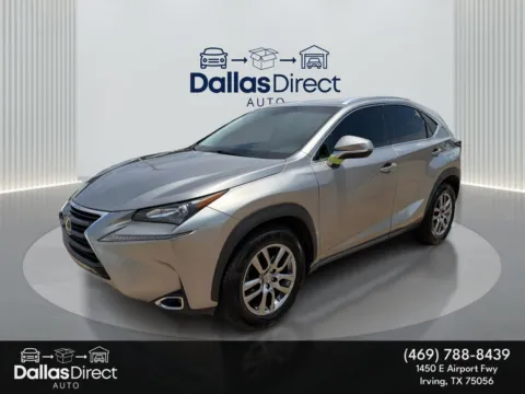 Silver 2016 Lexus NX 200t for sale in Irving, TX