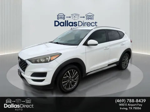 White 2020 Hyundai Tucson SEL for sale in Irving, TX