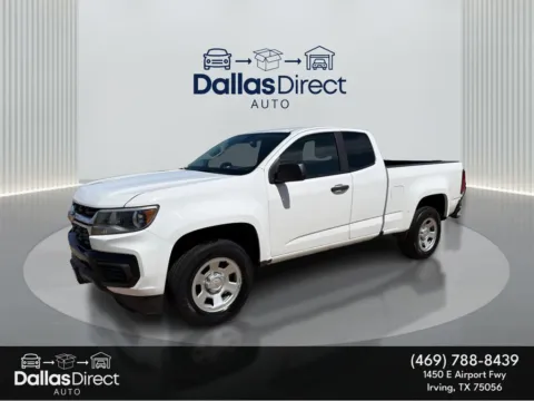 White 2021 Chevrolet Colorado 4WD Work Truck for sale in Irving, TX