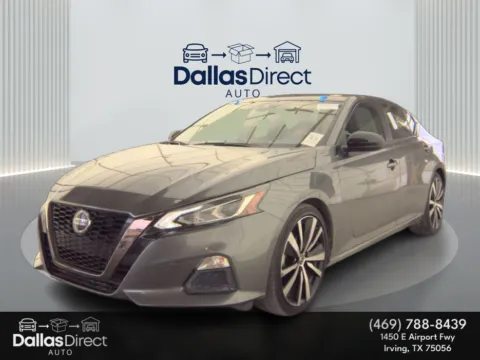 Gray 2021 Nissan Altima 2.5 SR for sale in Irving, TX