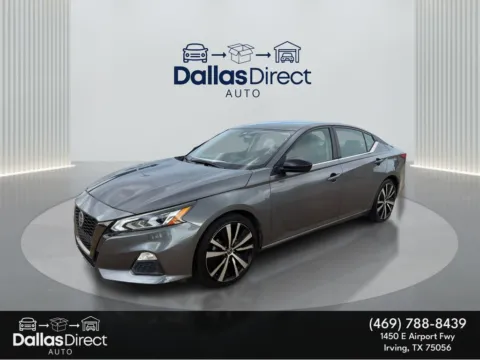 Gray 2021 Nissan Altima 2.5 SR for sale in Irving, TX