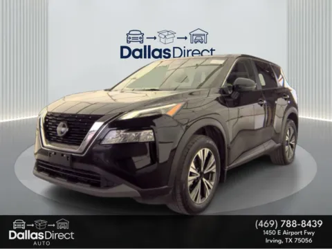 Black 2023 Nissan Rogue SV for sale in Irving, TX