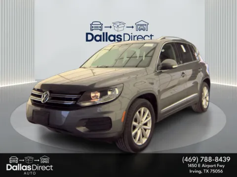 Gray 2017 Volkswagen Tiguan Wolfsburg Edition for sale in Irving, TX