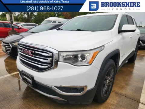 White 2019 GMC Acadia SLT for sale in Irving, TX