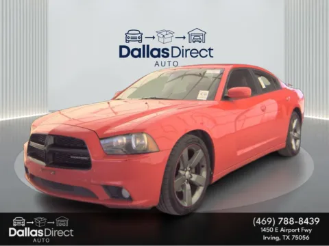 Red 2014 Dodge Charger SXT Plus for sale in Irving, TX