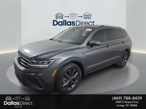 Gray 2022 Volkswagen Tiguan SE for sale in Irving, TX
