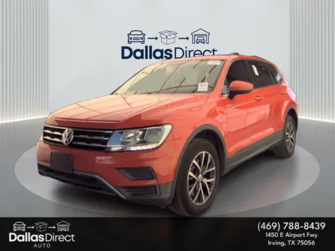 Black 2019 Volkswagen Tiguan SE for sale in Irving, TX