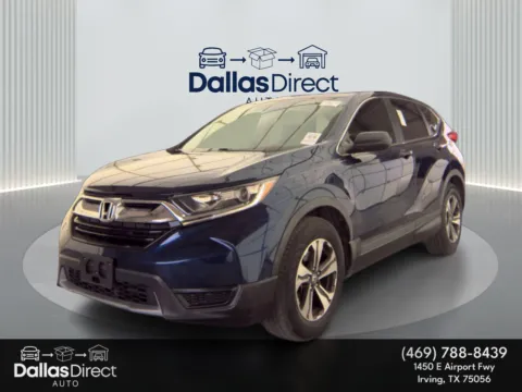 Black 2017 Honda CR-V LX for sale in Irving, TX