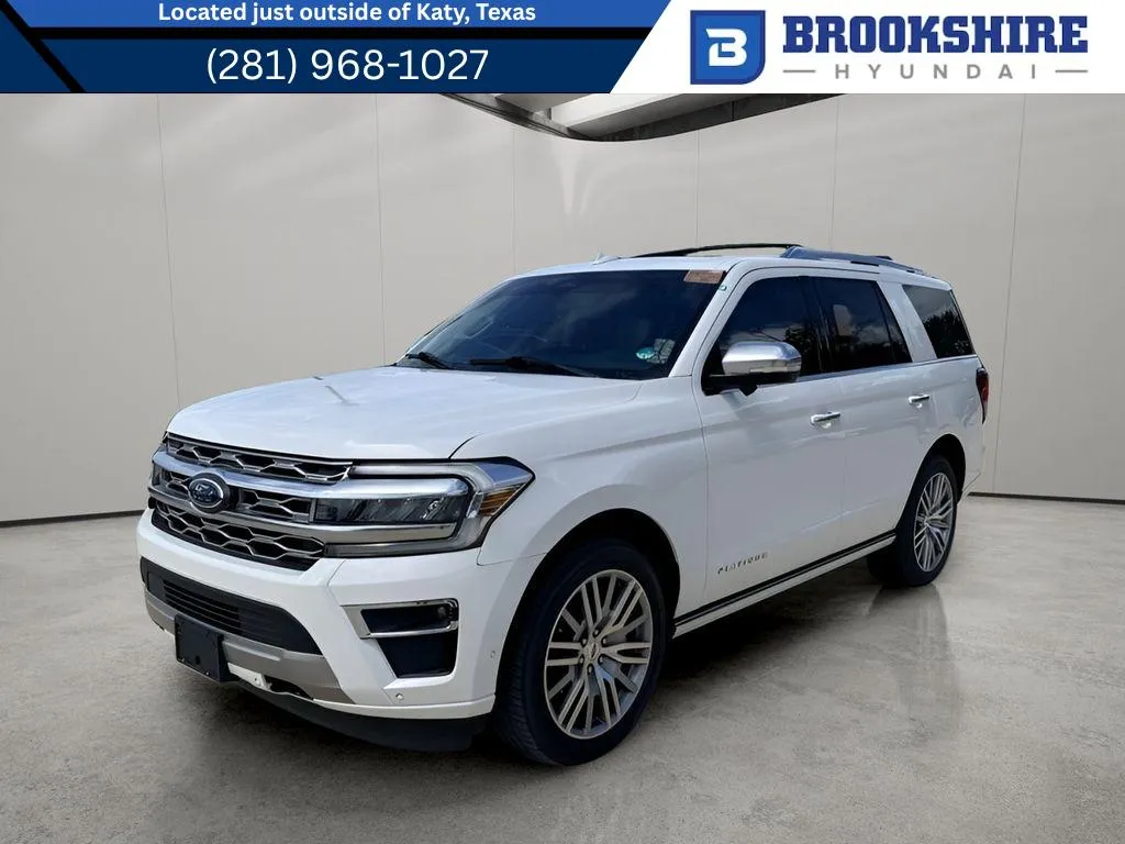 White 2022 Ford Expedition Platinum for sale in Irving, TX