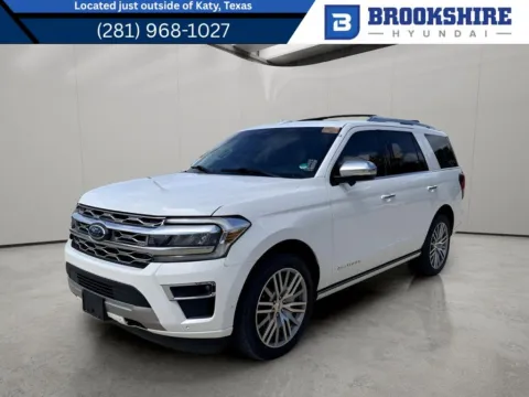 White 2022 Ford Expedition Platinum for sale in Irving, TX