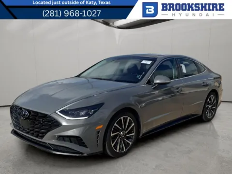 Gray 2022 Hyundai Sonata Limited for sale in Irving, TX