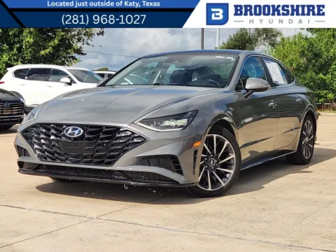 Gray 2022 Hyundai Sonata Limited for sale in Irving, TX