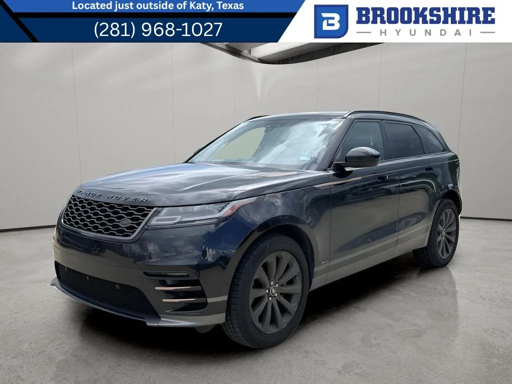Black 2018 Land Rover Range Rover Velar R-Dynamic SE for sale in Irving, TX