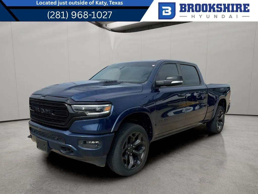 Blue 2021 Ram 1500 Limited for sale in Irving, TX