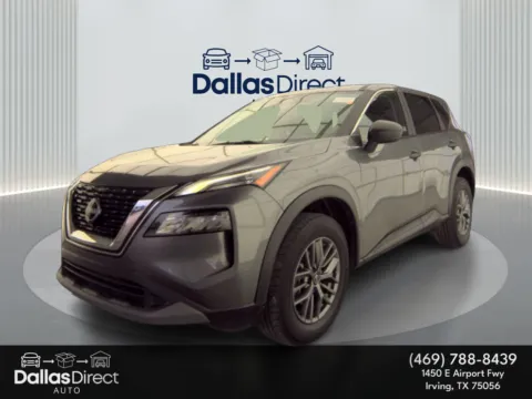Gray 2023 Nissan Rogue S for sale in Irving, TX